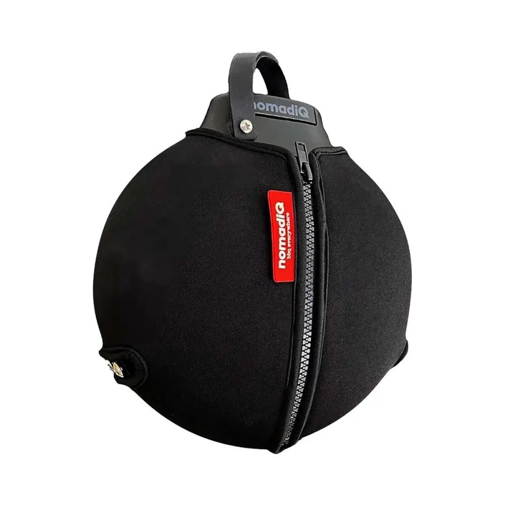 nomadiQ 39.2256.11BB Schutztasche – Grillabdeckung/Grill Abdeckhaube – schwarz
