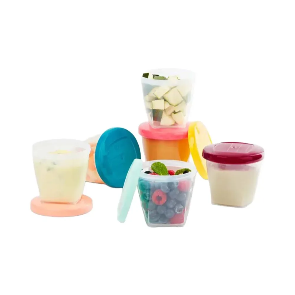 6er-Pack Behälter für Babynahrung 250ml