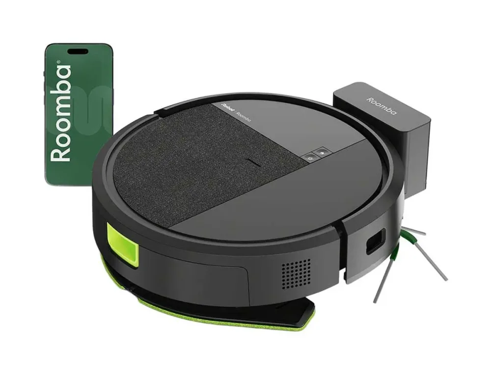 iRobot Roomba 115 Combo Schwarz Staubsauger Roboter – Staubsauger Roboter/Saugroboter