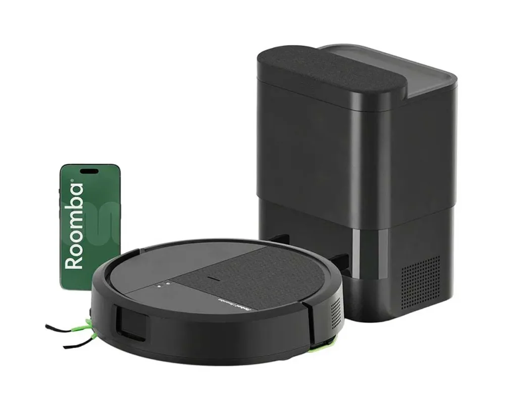 iRobot Roomba 115 Combo Dock Schwarz Staubsauger Roboter – Staubsauger Roboter/Saugroboter