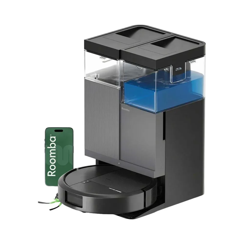 iRobot Roomba Plus 415 Combo Dock Schwarz Staubsauger Roboter – Staubsauger Roboter/Saugroboter
