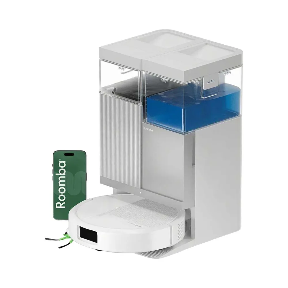 iRobot Roomba Plus 415 Combo Dock Weiss Staubsauger Roboter – Staubsauger Roboter/Saugroboter