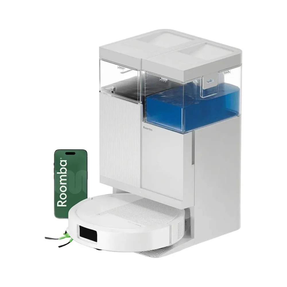 iRobot Roomba Plus 515 Combo Dock Weiss Staubsauger Roboter – Staubsauger Roboter/Saugroboter