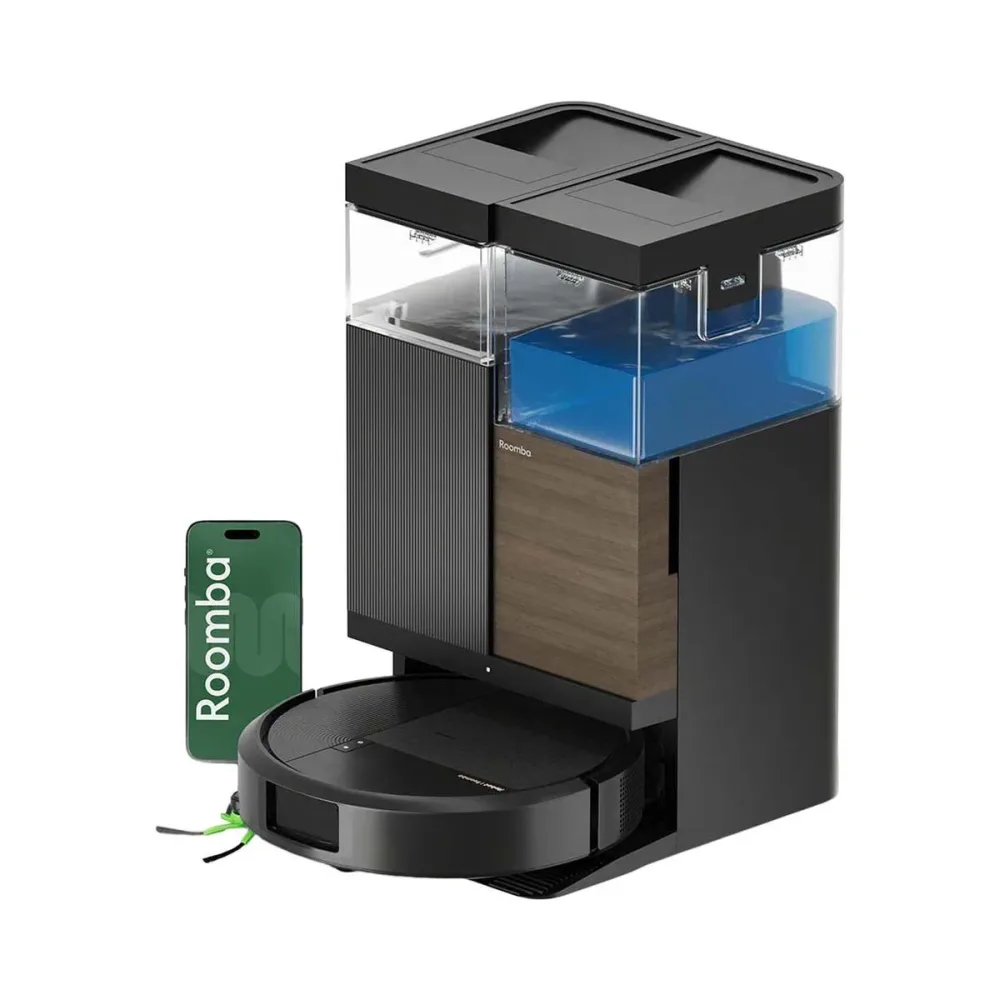 iRobot Roomba Plus 575 Combo Dock Schwarz Staubsauger Roboter – Staubsauger Roboter/Saugroboter