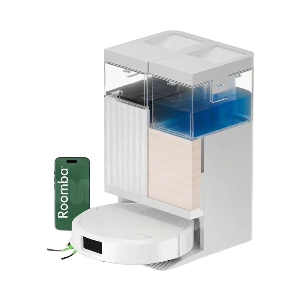 iRobot Roomba Plus 575 Combo Dock Weiss Staubsauger Roboter – Staubsauger Roboter/Saugroboter