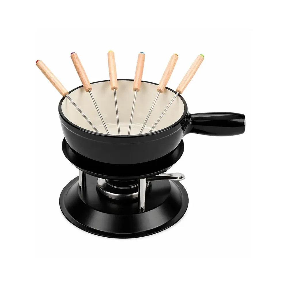 Ohmex FND-2216 Fondue – Fondue Set – schwarz