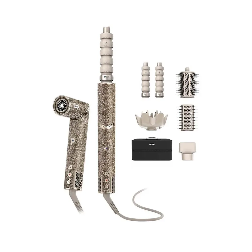 Shark HD446JSCH Heissluftbürste – Hairstyler/Multistyler – gold