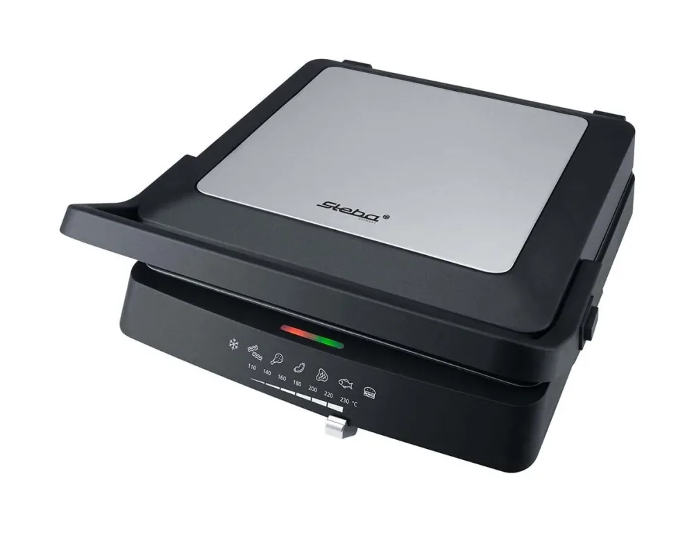 Steba FG 75 Kontaktgrill – schwarz / silber