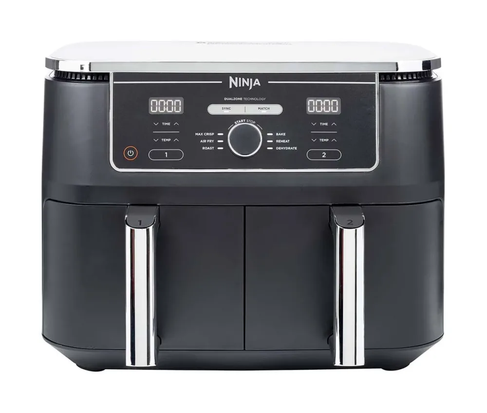 Ninja AF400CH MAX Dual Zone 9.5L Heissluftfritteuse Schwarz