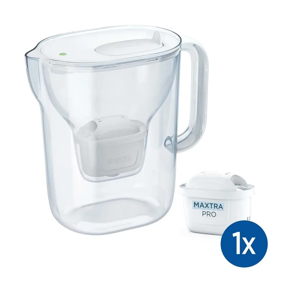 BRITA - Wasserfilter-Karaffe, 3.6L, Weiss