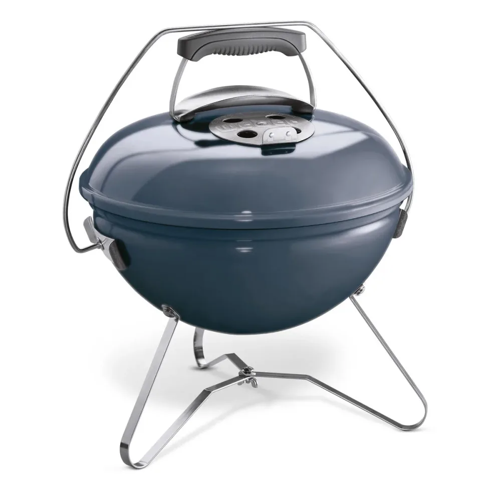 Weber Smokey Joe Premium Slate blue Kugelgrill – Weber Holzkohlegrill/Kohlegrill