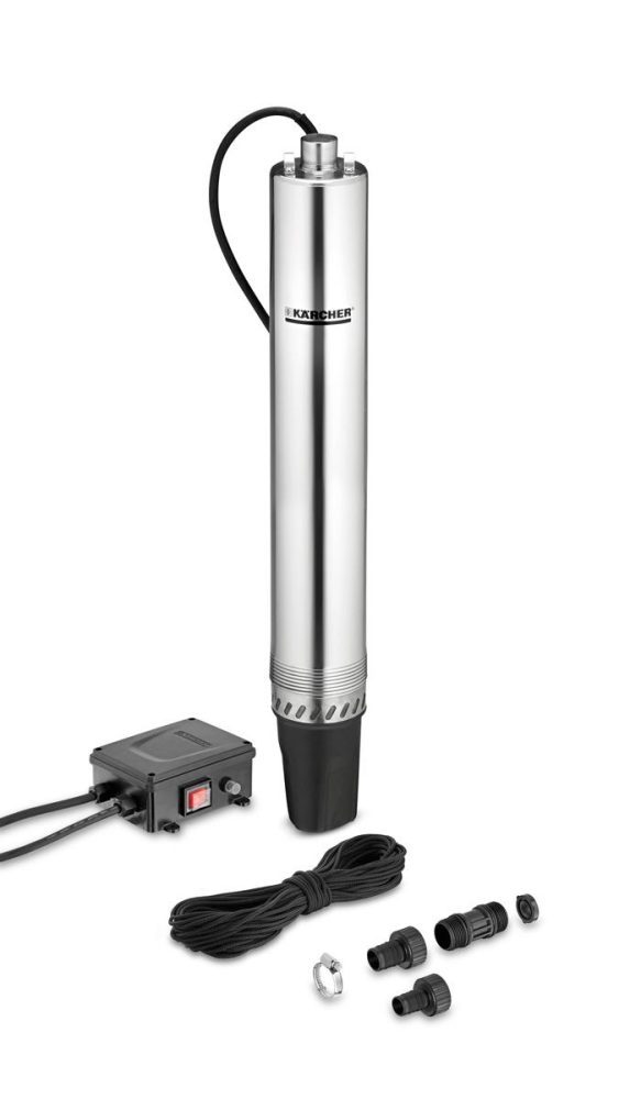 Kaercher BP6 Deep Well - Tiefbrunnenpumpe (Silber)