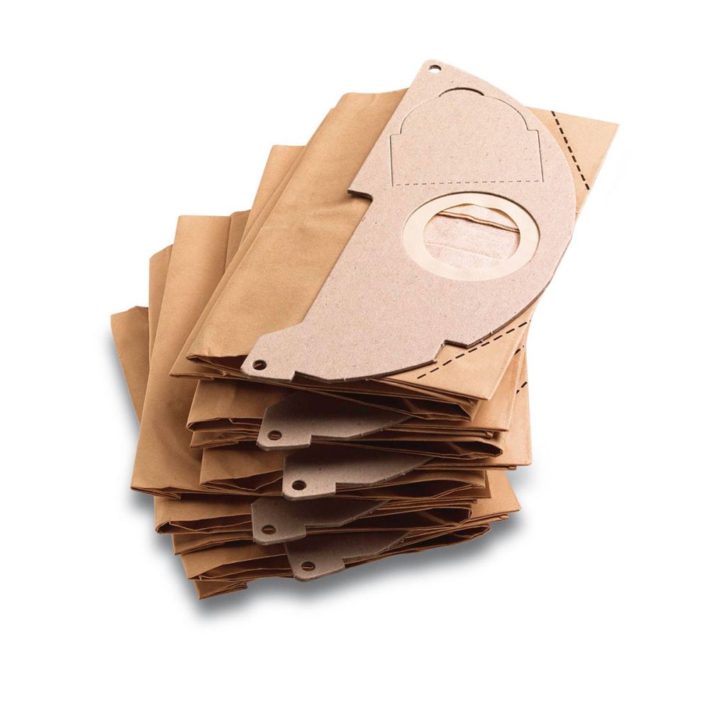 Kärcher Papierfilterbeutel 2 lagig 6.904-322.0 Braun 5 Stück