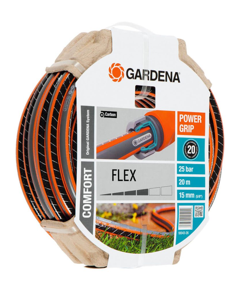 Gardena 18043-26.000.00 - Schlauch (Schwarz/Orange)