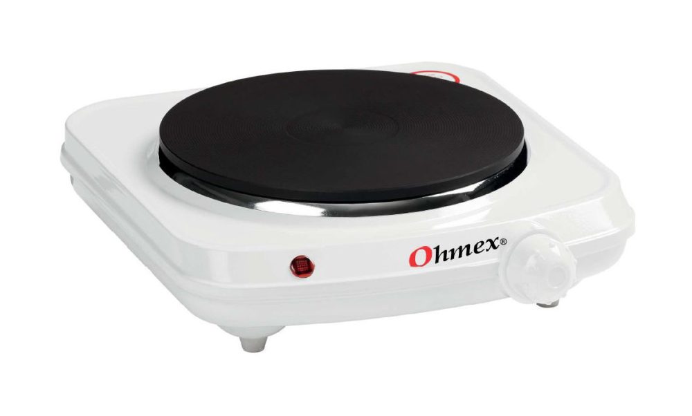Ohmex Einzelkochplatte – weiss