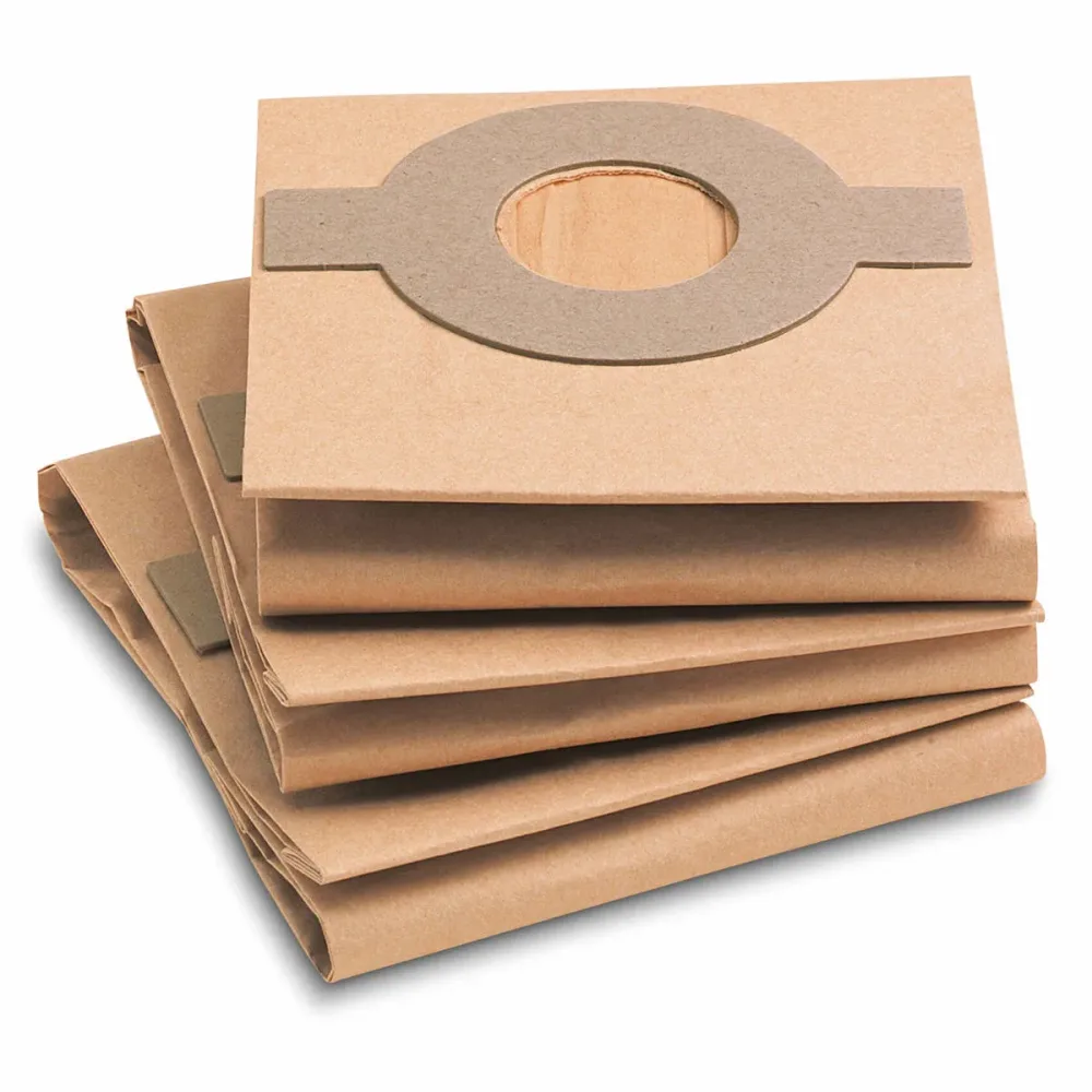 Kärcher Papierfiltertüte – Staubsaugerbeutel/Staubbeutel – braun