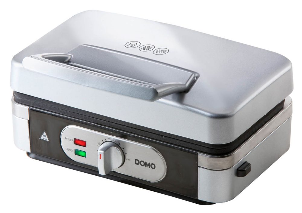 Domo DO9136C Sandwichmaker – Sandwichmaker/Sandwichtoaster – grau