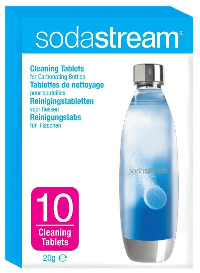 Sodastream Sod Clean Tabs Reiniger für Soda Flaschen – Wassersprudler Zubehör