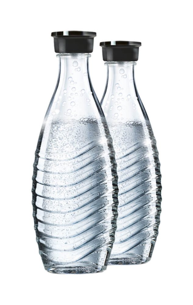 Sodastream Glaskaraffe 615ml mit Drehverschluss - Duopack