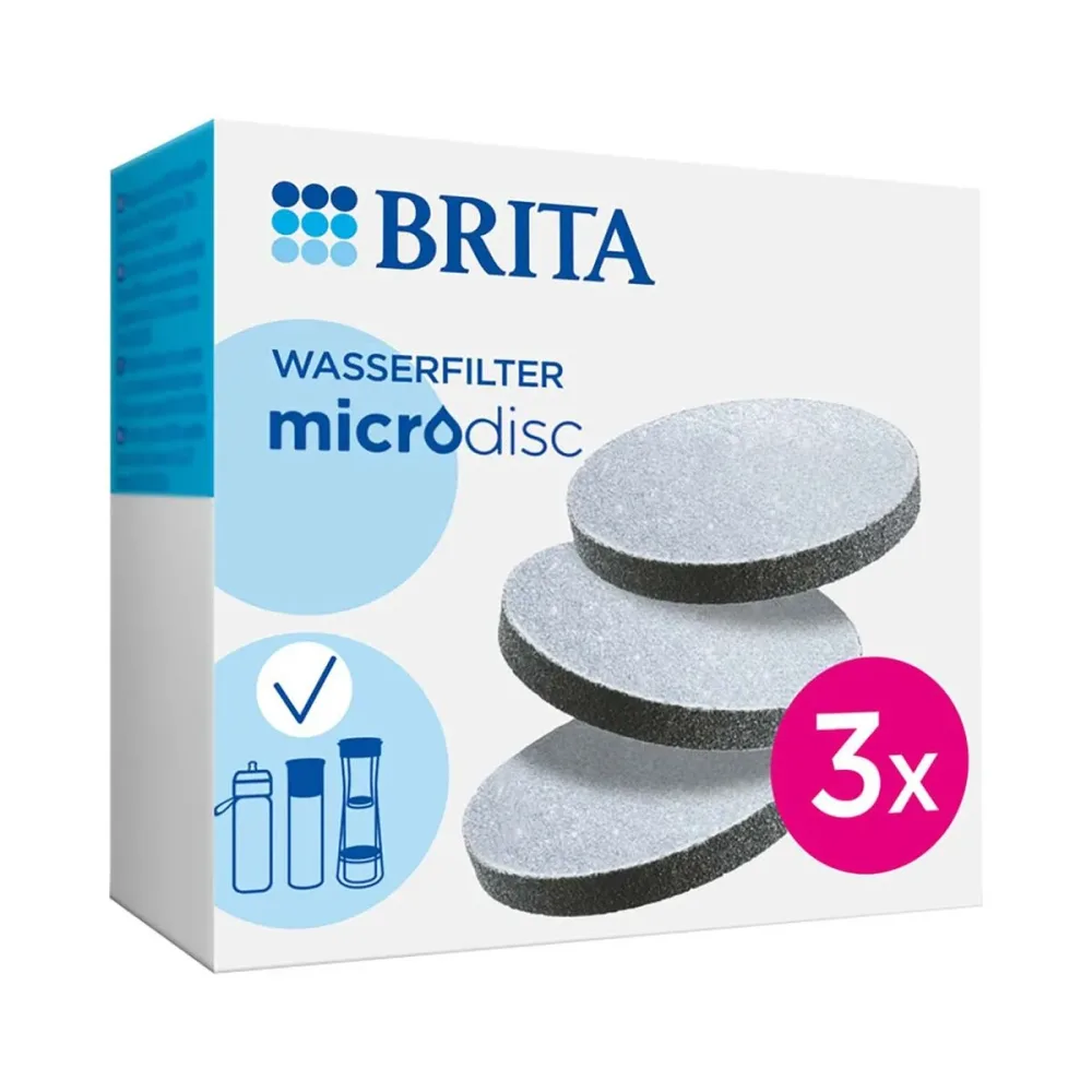 Brita Wasserfilter MicroDisc Pack 3 – Ersatz-Wasserfilter