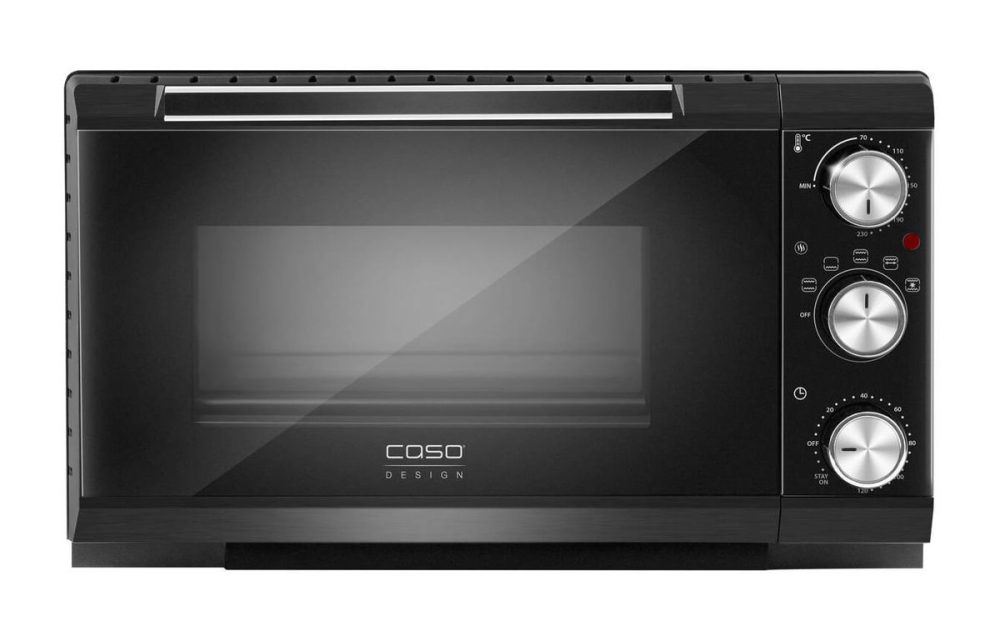 Caso TO 20 Backofen schwarz