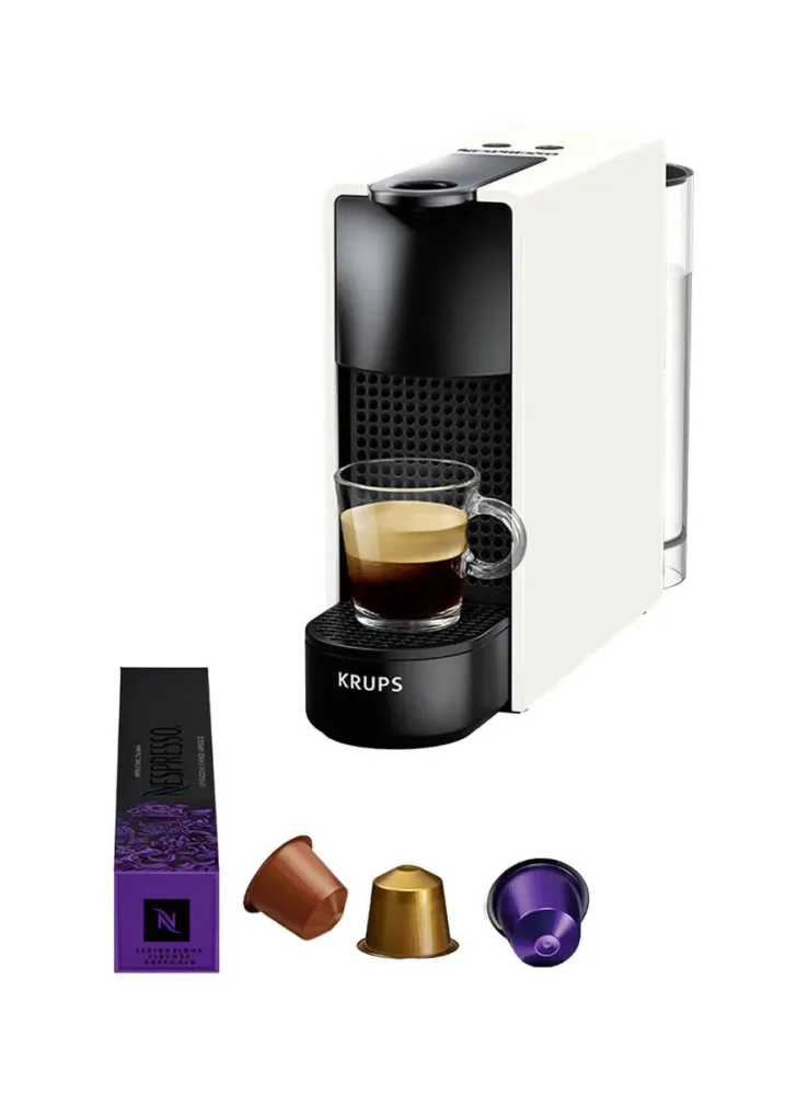 KRUPS NESPRESSO Kapselkaffeemaschine Essenza Mini White