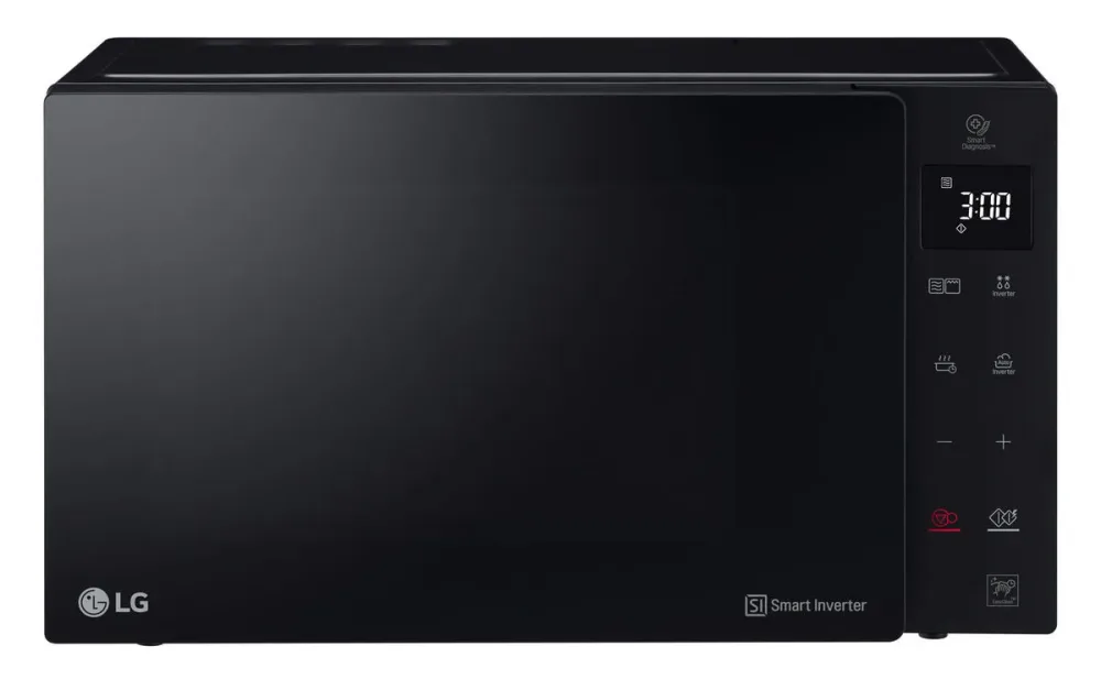 LG - Mikrowelle Neochef Mh6535gis, Schwarz, 25 L