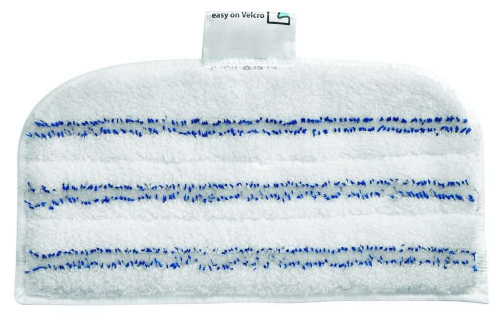 Black+Decker Fsmp20-Xj Ersatz-Microfaserpad Dampfbesen - Wischbezug (Weiß/Blau)