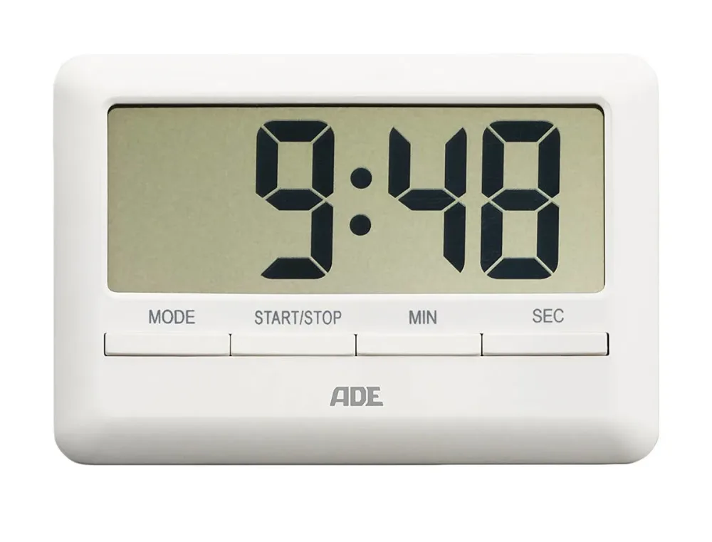 ADE TD 1600 digitaler Küchentimer weiss