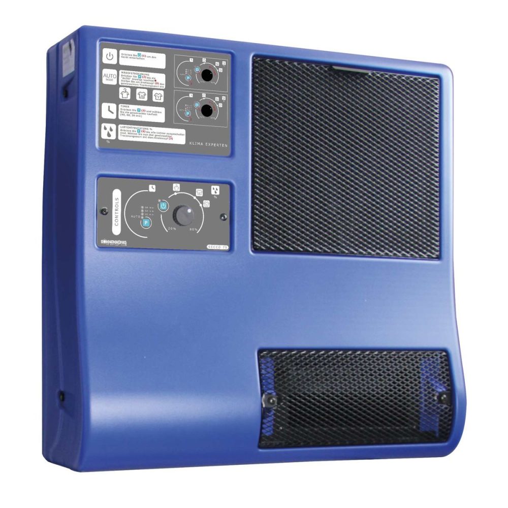 Sonnenkönig Secco 75 Raumluft-Wäschetrockner – Lufttrockner – blau