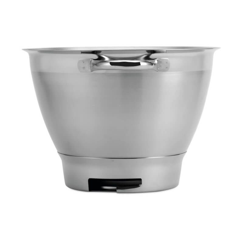 Kenwood Edelstahlschüssel 4.6L zu Chef Elite KAT521 Rührschüssel Chromstahl – Küchenmaschine Zubehör