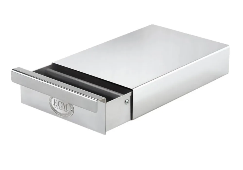 ECM 89610 Kaffee-Sudschublade – Siebträgermaschine Zubehör – silber
