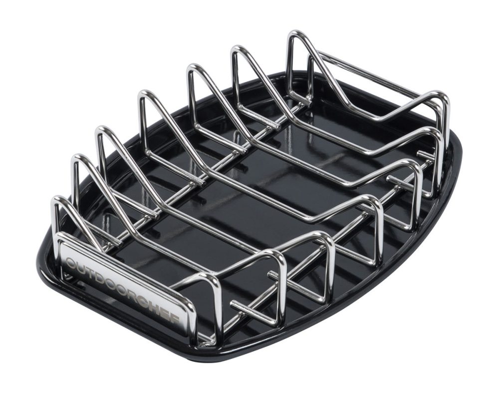 Outdoorchef 18.212.58 Universal Rack - Grillpfanne (Schwarz/Silber)