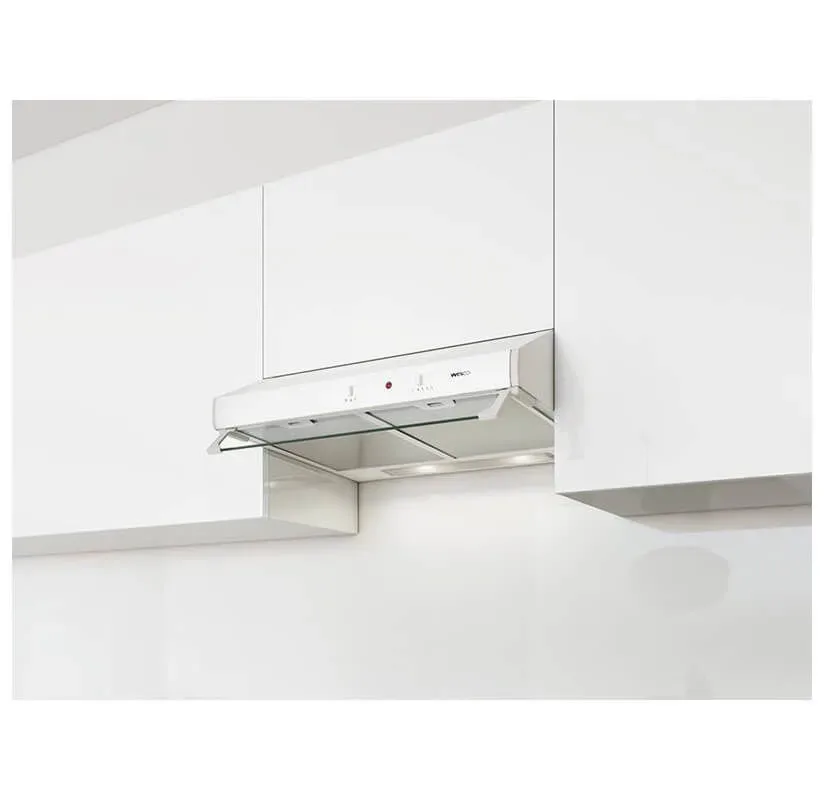 Wesco EVM 14-55 Dunstabzugshaube 55cm – Wandhaube/Dunstabzugshaube Wand – weiss
