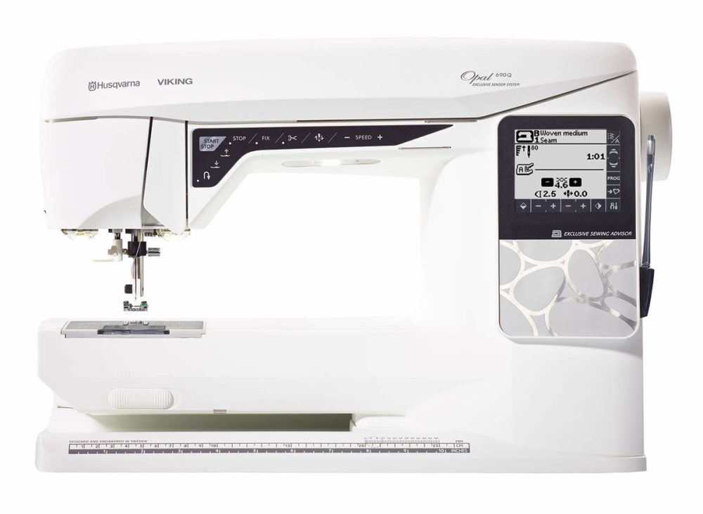 Husqvarna Viking Viking Opal 690 Q Nähmaschine – weiss