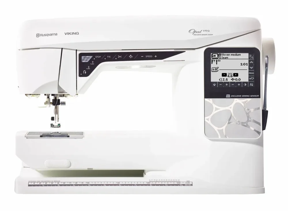 Husqvarna Viking Viking Opal 690 Q Nähmaschine – weiss