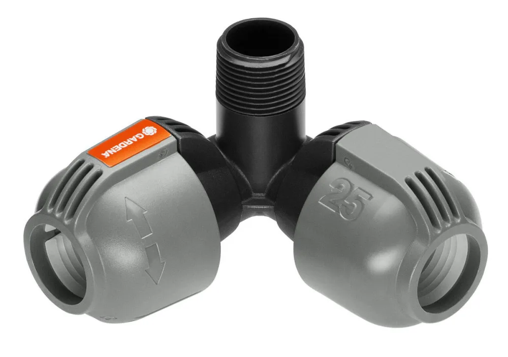 GARDENA Sprinklersystem 02783-20 Winkelstück 26,44 mm (3/4) AG