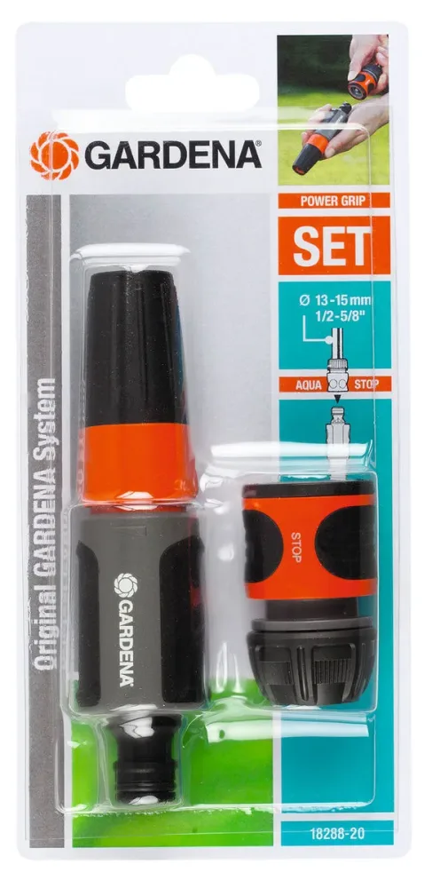 GARDENA 18288-20 Gartenspritze mit Anschluss-Set
