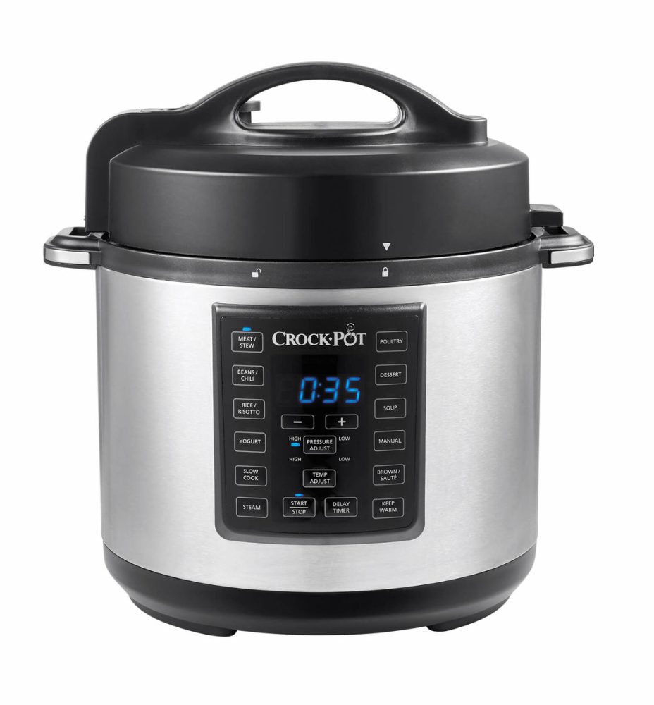 Crock-Pot Multi-Cooker Schongarer 5.6l – Dampfgarer – inox