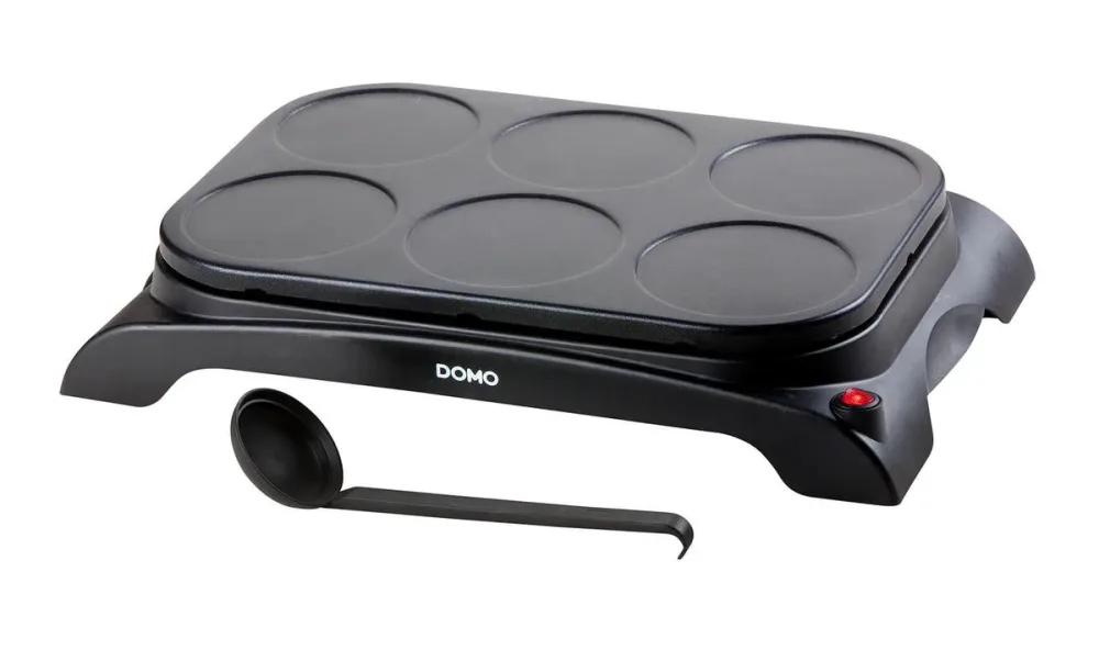 DOMO DO8709P Crépes Maker 6 Pfännchen