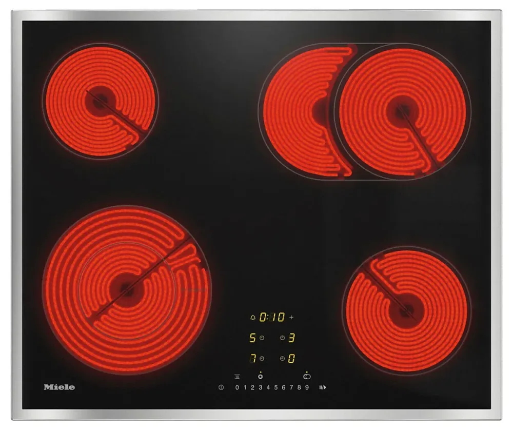 Miele KM 6540 FR Glaskeramik Kochfeld mit Touch-Display