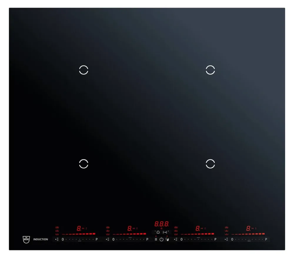 V-ZUG CookTop V4000 I604 3111500006 Induktionskochfeld mit Touch-Display
