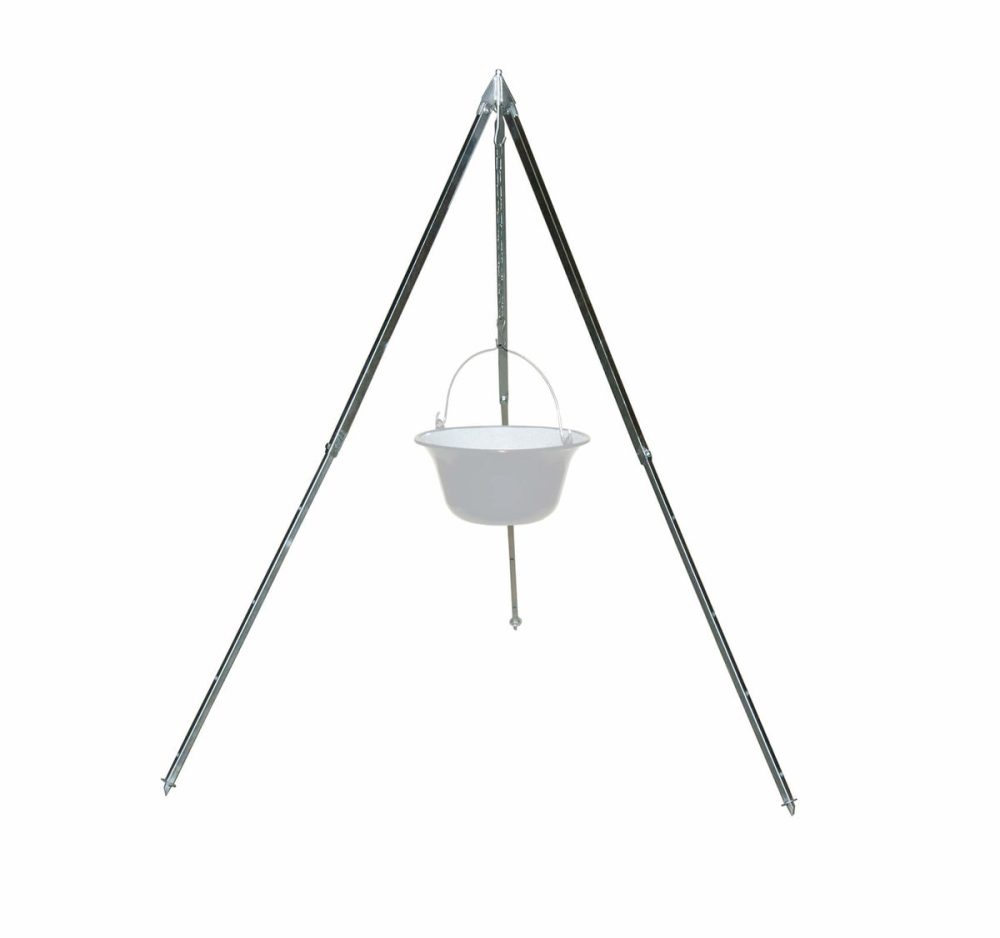 Blaser Trösch A6051 Dreibein – Feuerschale/Feuerstelle – silber