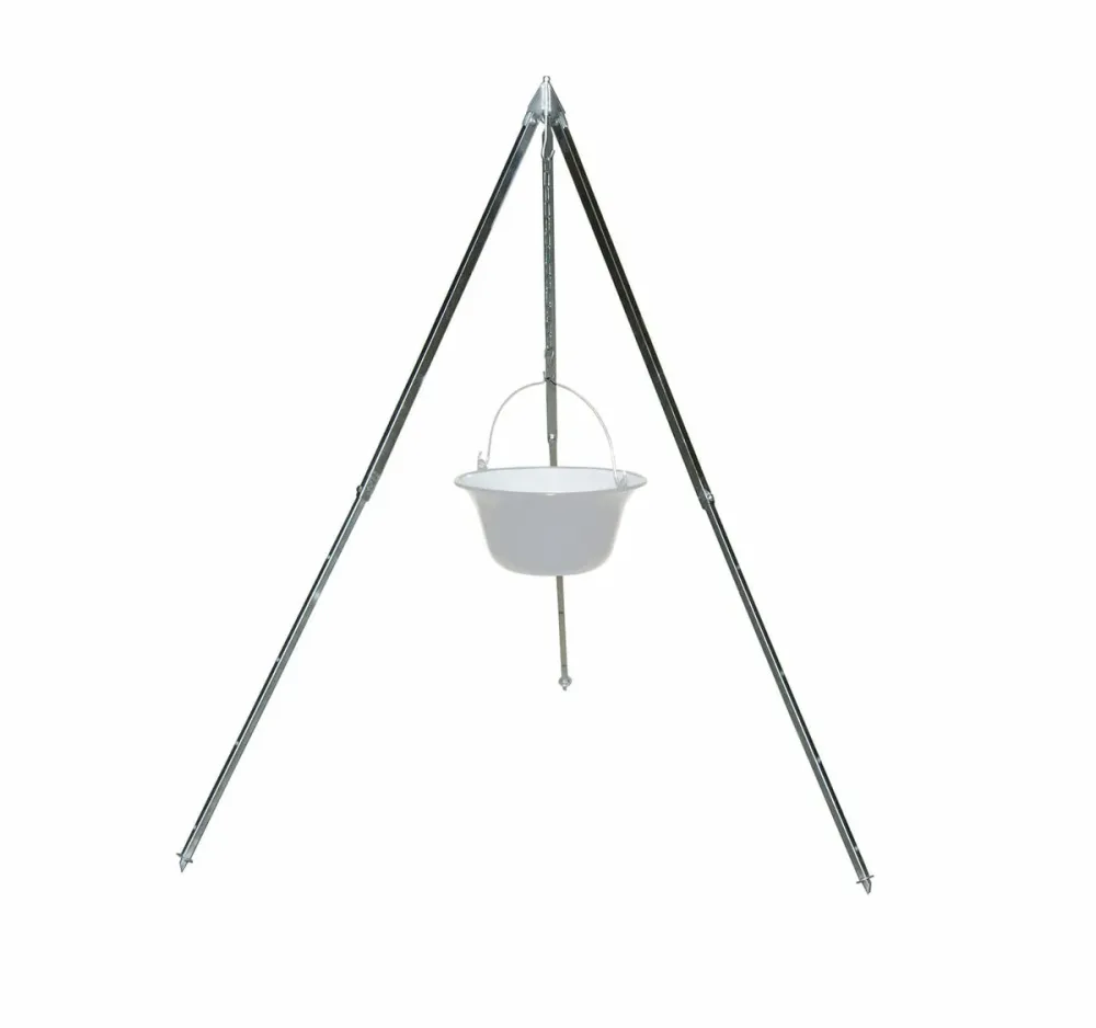 Blaser Trösch A6051 Dreibein – Feuerschale/Feuerstelle – silber