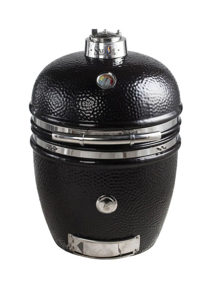 SAFFIRE PLATINUM 15 Keramik Grill schwarz