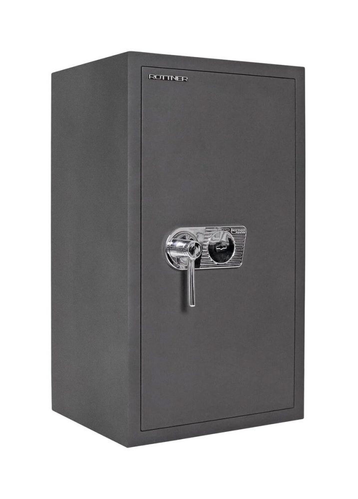 Rottner Möbeltresor Toscana 85 DB mit Schlüssel Anthrazit