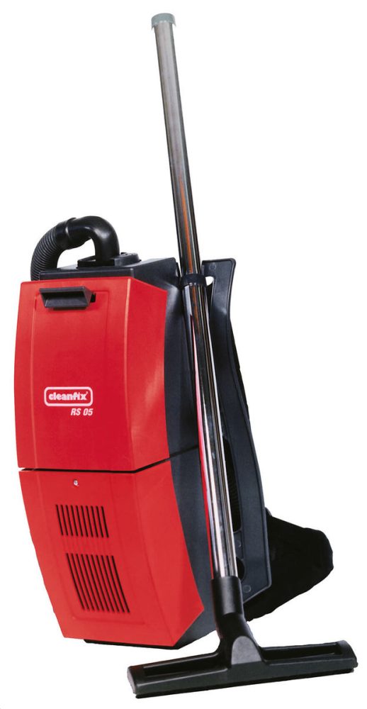 Cleanfix RS 05 Staubsauger – Rückenstaubsauger – rot