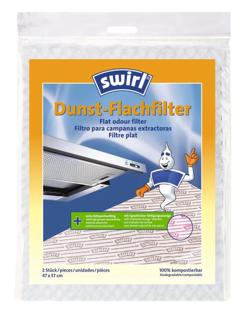 Swirl 221974 Dunstabzugshauben-Ersatzfilter 2 St.