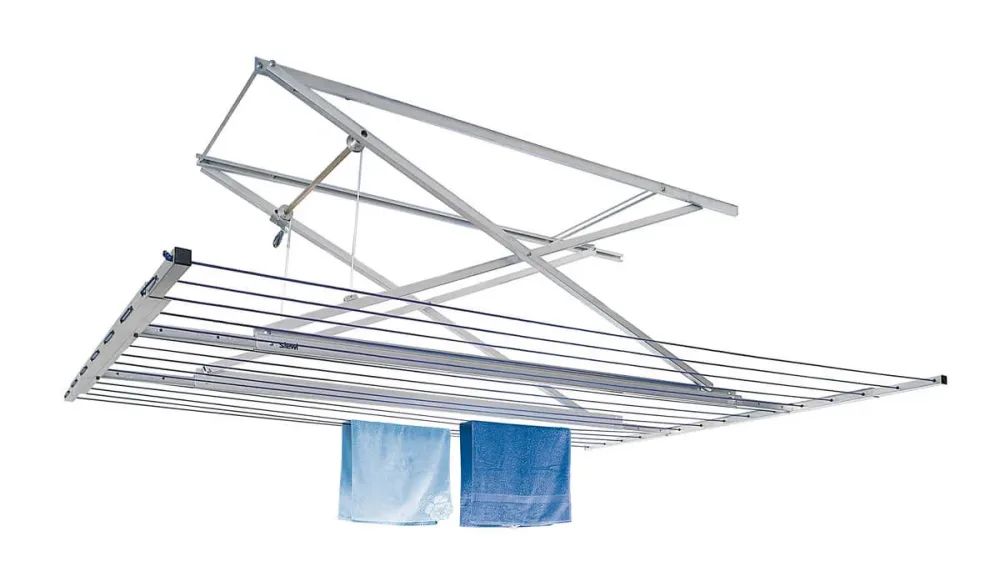 Stewi Jumbo Deckentrockner – Wäscheständer/Wäscheleine – grau