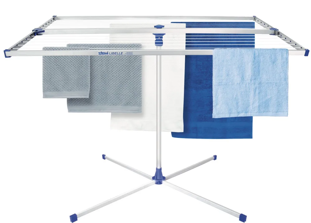 Stewi Libelle XL Wäscheständer – Wäscheständer/Wäscheleine – blau